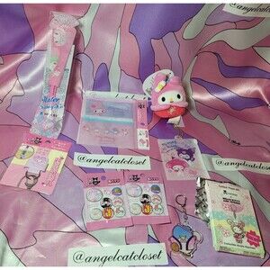 Sanrio My Melody Lot Tuxedosam Tokidoki Japan Hello Kitty Keychain Squishmallow